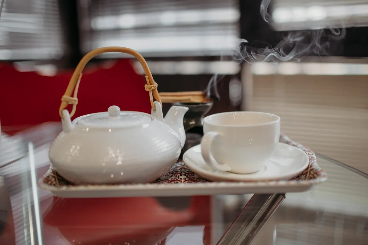 В  СПА-зоне можно выпить чашечку травяного чая, приготовленного из лекарственных сборов р. Бурятия